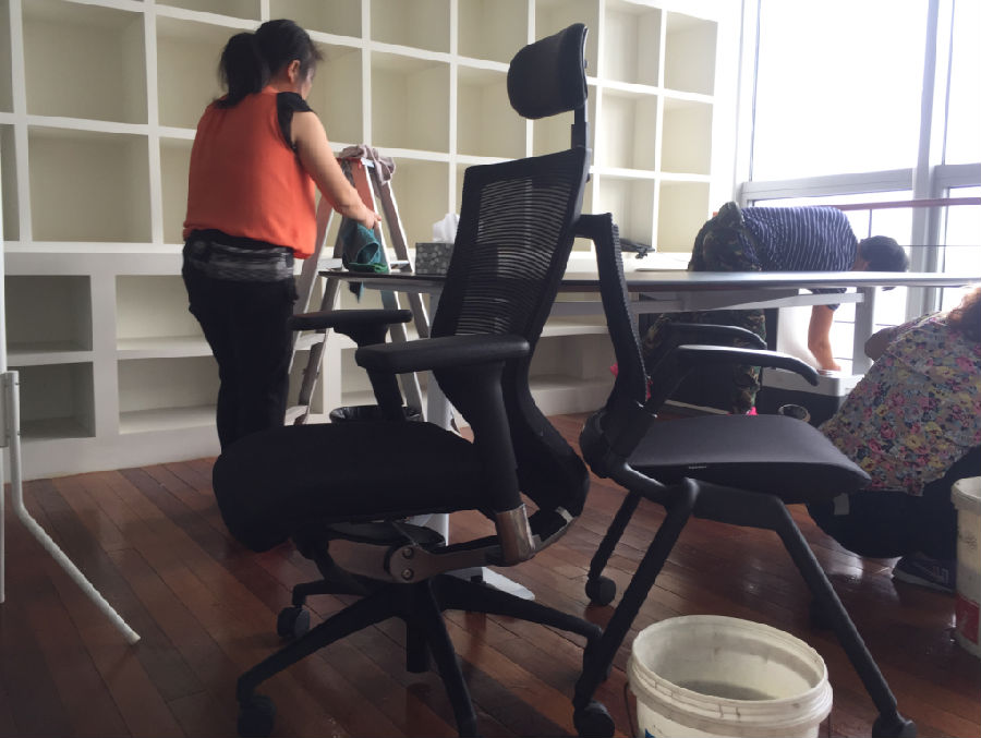 玄武区办公室清洁案例