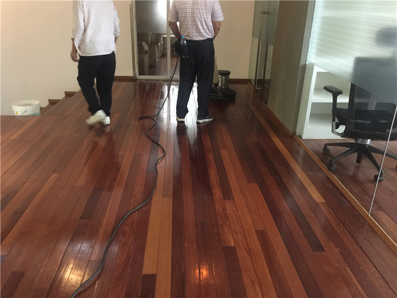 玄武区地面清洗案例