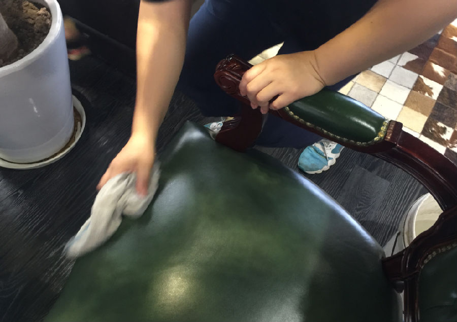 玄武区家具清洗案例